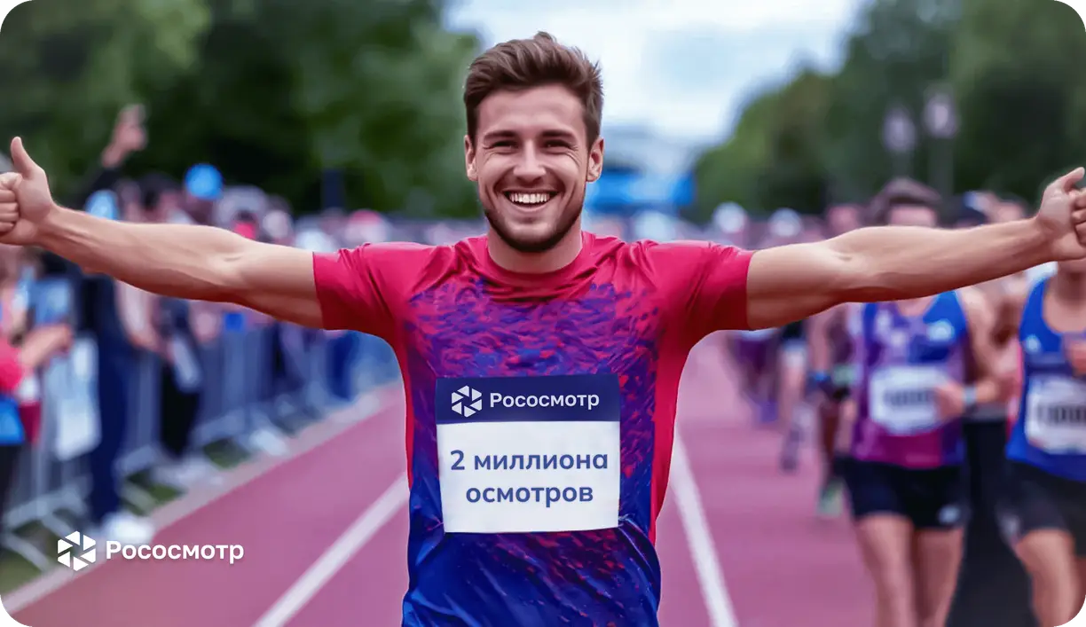 Рососмотр: Празднуем 2 000 000 цифровых осмотров!