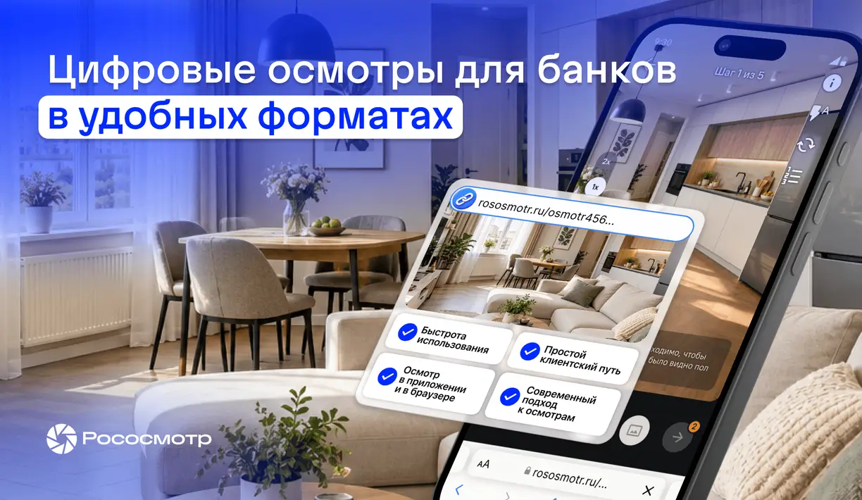 Цифровой осмотр для банка: какие форматы есть в Рососмотре