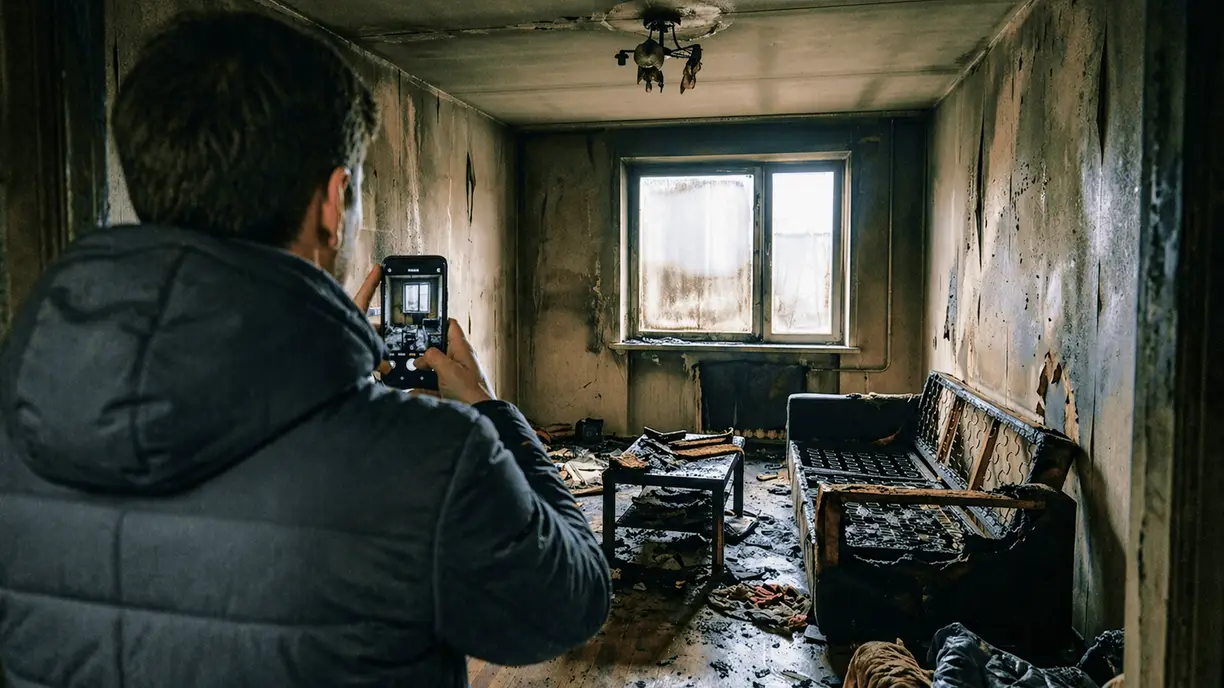 Урегулирование убытков: Квартира (пожар / взрыв газа)