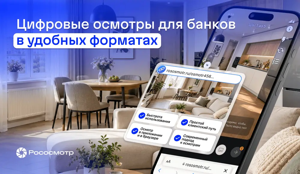 Цифровой осмотр для банка: какие форматы есть в Рососмотре