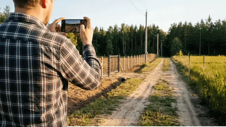 Контроль этапов строительства: Незастроенный земельный участок