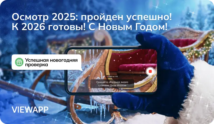 С наступающим Новым годом от команды Рососмотра!