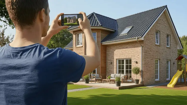 Осмотр загородного дома для банков