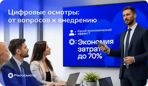 Рососмотр: какие вопросы задают бизнесы для внедрения цифровых осмотров