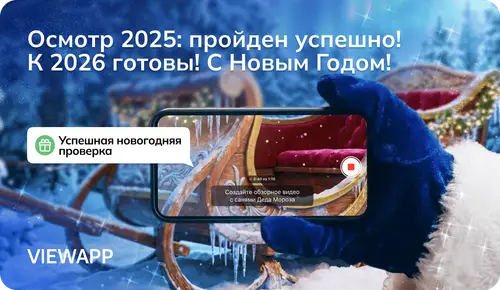 С наступающим Новым годом от команды Рососмотра!